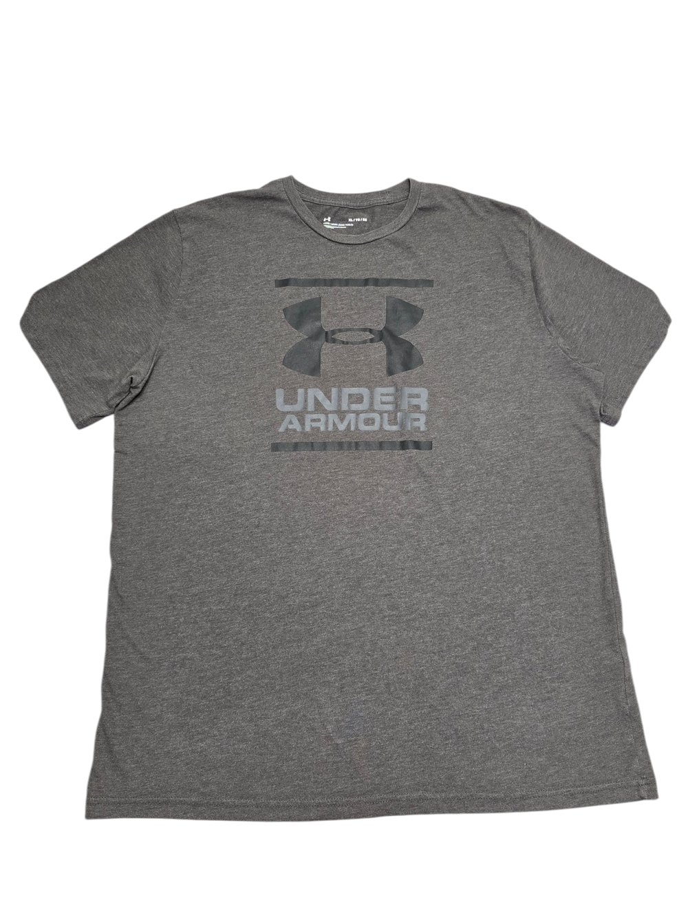 Under Armour Gray/Brown Short Sleeve Logo Tee